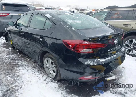2020 Hyundai Elantra Sel из США, поврежденный, VIN 5NPD84LF5LH624594